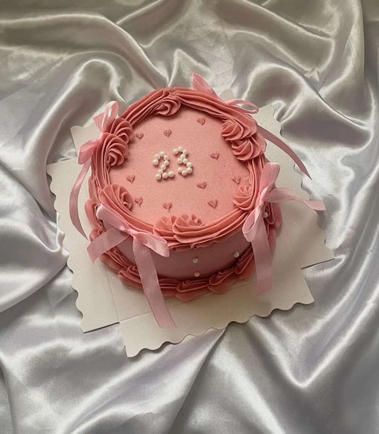 Pink Bliss Bento Cake – Cute Customized Cake for Her Birthday