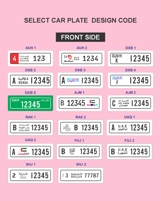 Custom Car Plate Keychain