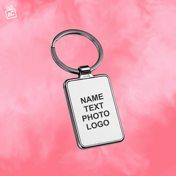 Custom Rectangular Keychain