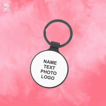 Custom Round Shape Keychain