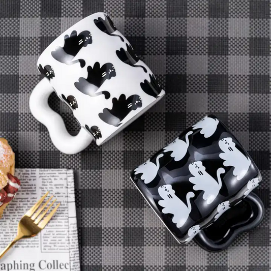 Cat Theme Mug (350ml)