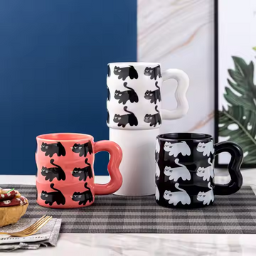 Cat Theme Mug (350ml)